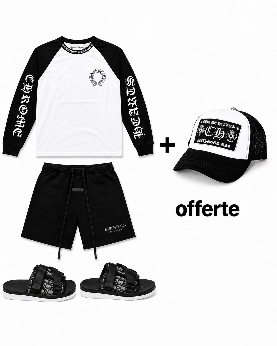 Ensemble avec claquettes